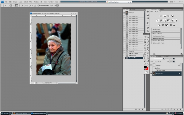 Creation of Yo Momma so old...: Step 5